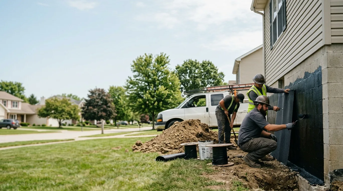 Basement Waterproofing in Belpre, OH near me